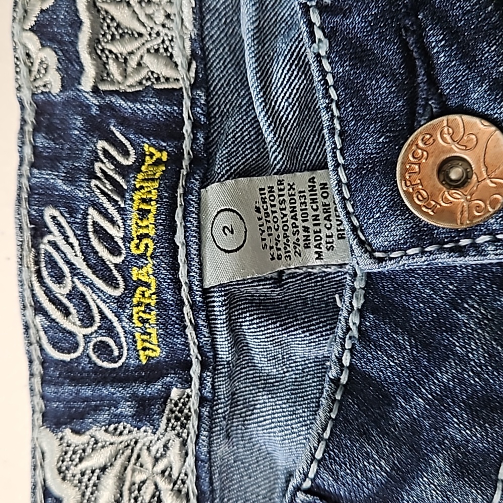 REFUGE GLAM ultra skinny jeans - Picture 4 of 13